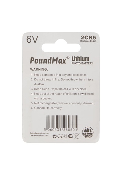 Lexroo Mp061 Pil 2cr5, Adet: 1 Standart