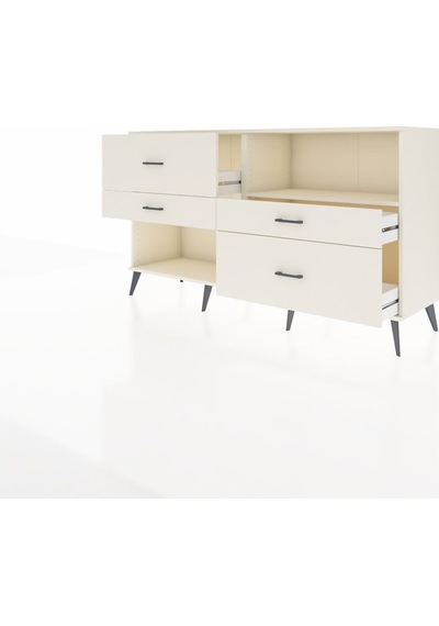 Hyperion Konsol Tek Raflı 4 Çekmeceli 176x44x99 Aytaşı-aytaşı Aytaşı-aytaşı