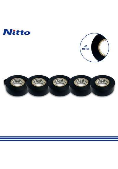 40 Metre Izole Elektrik Bandi 5 Adet Set 19mmx40m