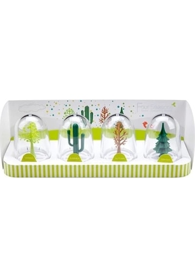 Seasoning Shakers Dört Mevsim Baharatlık Renkli