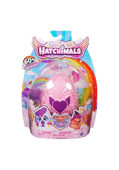 6063122 Hatchimals Sürpriz 4 Karakterli Büyük Yumurta Oyun Seti