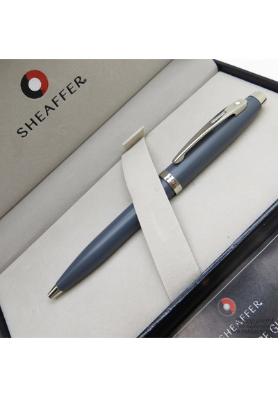 Sheaffer 100 Mat Gri Tükenmez Kalem Isme Özel Kalem