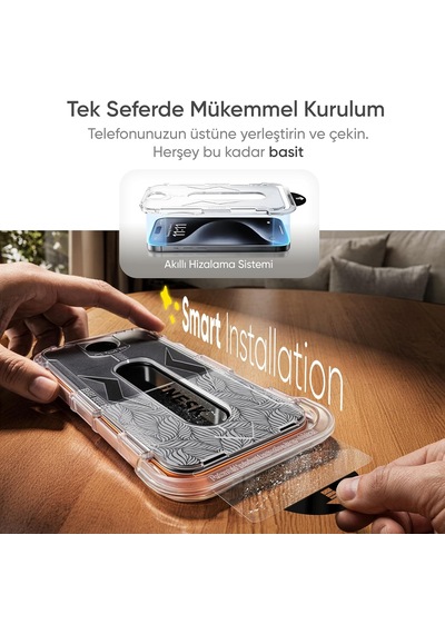 İphone 17 İçin Düz Model Ve 16 Pro İçin Hizalama Aparatlı Takılırken Camın Altında Kesinlikle Toz Bırakmayan Darbelere Karşı Ekstra Güçlü Hd Ekran Koruyucu Cam Kolay Kurulum, 17 Ve 16 Pro İphone 17 İçin Düz Model Ve 16 Pro İçin Hizalama Aparatlı Takılırken Camın Altında Kesinlikle Toz Bırakmayan Darbelere Karşı Ekstra Güçlü Hd Ekran Koruyucu Cam Kolay Kurulum, 17 Ve 16 Pro