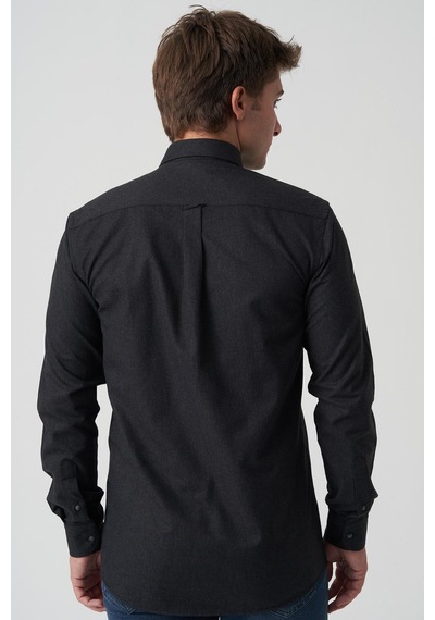 White Stone Castelo Branco G2522 Slim Fit Flanel Gömlek Desenlik Desenli Çok Renkli
