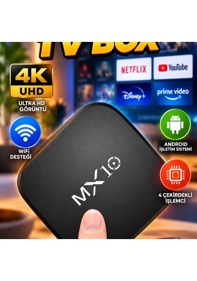 Mi Box S 4k Uhd Android Tv Box 4 Çekirdekli Wifi Destekli