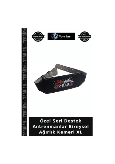 Özel Seri Destek Antrenmanlar Bireysel Ağırlık Kemeri Xl
