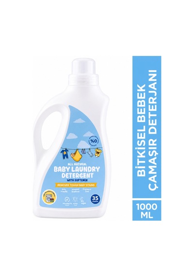 Doğal Bebek Çamaşır Sabunu Bitkisel Deterjan 1000 Ml