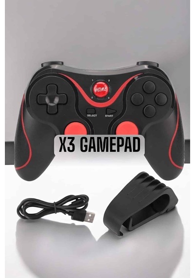 X3 Gamepad Oyun Kolu Bluetooth Bağlantılı Gamestick Android Uyumlu Diğer