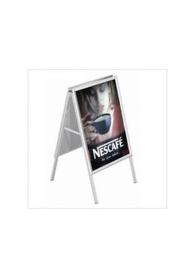 B2 50X70Cm Alüminyum Çift Taraflı Kaldırım Reklam Poster A Pano