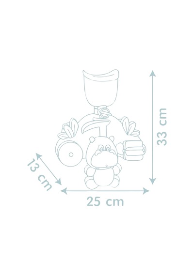 Little Smoby Hippo Su Aygırı Banyo Oyuncağı