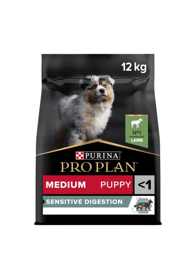 Buradabulabilirsin Pro Plan Medium Puppy Sensitive Digestion Kuzu Etli Orta Irk Yavru Köpek Maması 12 Kg Bbz