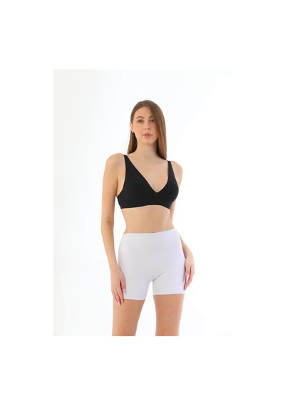 Aria's Closet Beyaz Lazer Kesim İz Yapmaz Hayalet Boxer Xl Nhr