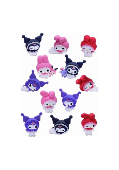 3d Sürpriz Figür Paketi My Melody Kuromi