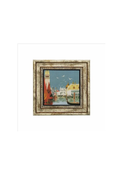 Venedik Görseli Baskılı Taş Tablo 25x25 765
