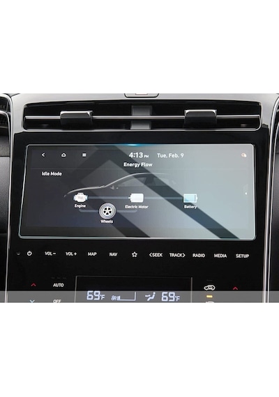 Hyundai Tucson 2021 10.25 Inç Multimedya Glass Ekran Koruyucu Nano