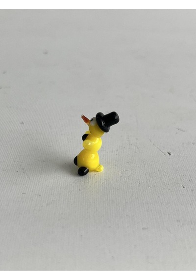 El Yapımı Mini Murano Cam Kardan Adam Biblo A94-01