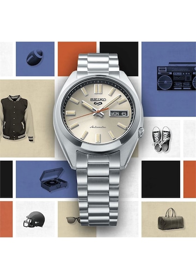 Seiko Srpl91k 5 Sports Erkek Kol Saati Gümüş