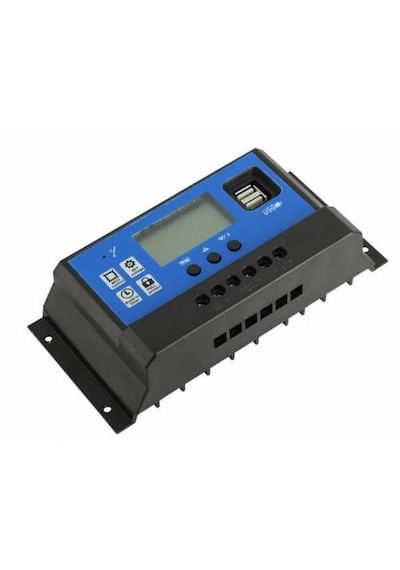 Akü Şarj Kontrol Cihazı 30 Amper Solar Güneş Paneli -12v-24v
