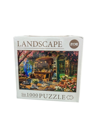 1000 Parça Firede Cafe Puzzle 9514