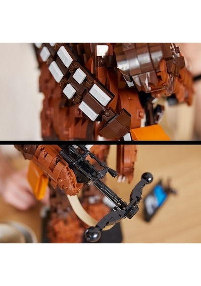 LEGO Star Wars Chewbacca 75371 Yetişkinler İçin İnşa Edilebilen Koleksiyonluk Figür Yapım Seti 2319 Parça