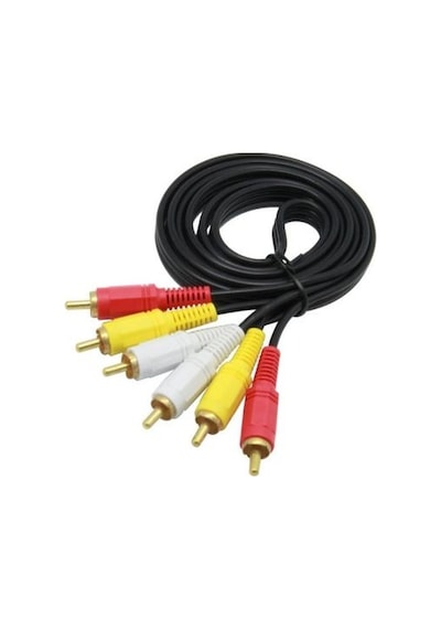 3Rca Kablo 1.5M 150Cm Tv Kablosu