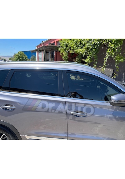 Chery Tiggo 8 Pro Piano Black Direk Ve Cam Çerçevesi Sutünları 12 Parça