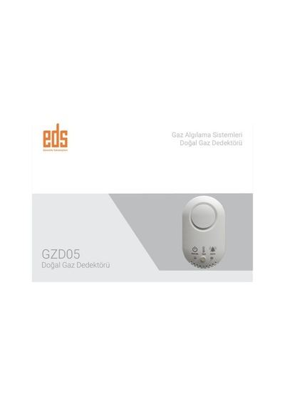 Eds Gzd05 Doğalgaz Ve Lpg Duyarlı Gaz Dedektörü 12v Adaptör İle Çalışır