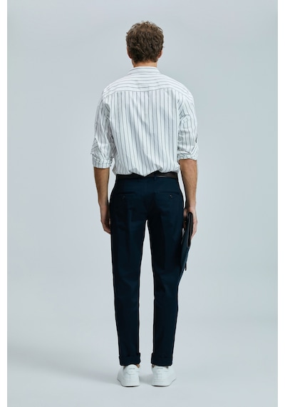 Lufian Erkek Regular Fit Nıcer Basic Gömlek 111010639 Lacivert Lacivert
