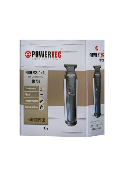 Powertec TR-758 Profesyonel Saç ve Sakal Kesme Makinesi