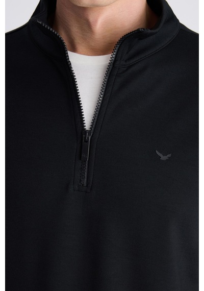 D'S Damat Ds Damat Regular Fit Siyah Düz Modal Sweatshirt 5hce247021013 Çok Renkli