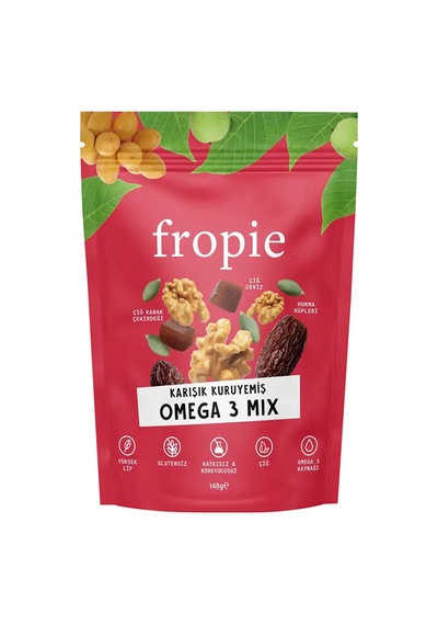 5 Adet Fropie Omega-3 Kuruyemiş Mix 140 G