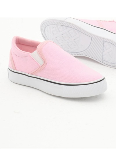 Tonny Black Kauçuk Taban Keten Lastikli Çocuk Unisex Pembe Spor Ayakkabı Tbh1462 Pembe