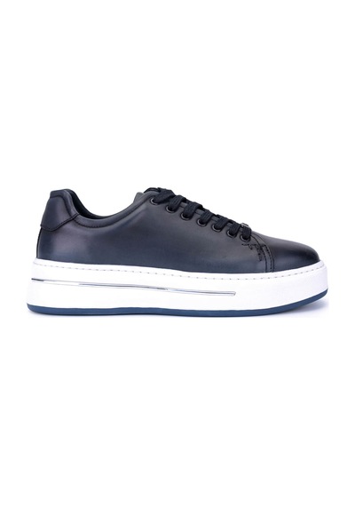 Tamer Tanca Erkek Hakiki Deri Lacivert Sneakers & Spor Ayakkabı 298 3259-8086 Erk Ayk Sk25-26 Lacı Dr Alkl Lacivert
