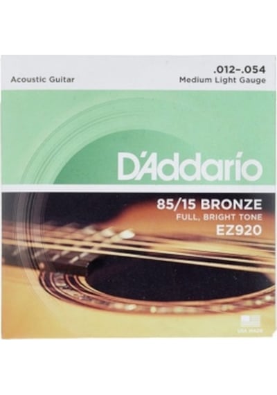 DADDARIO EZ920 AKUSTİK GİTAR TEL SETİ (85/15)