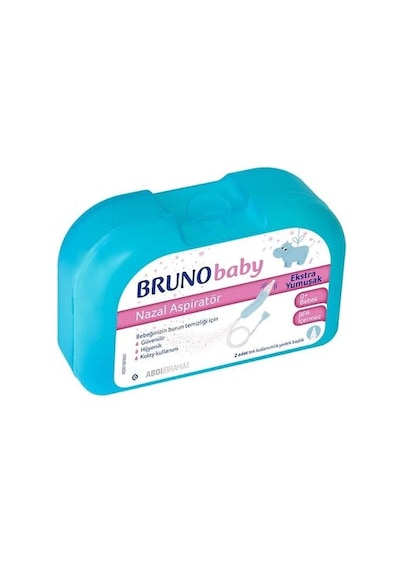 Bruno Baby Nazal Aspiratörü ve Yedek Uç 2'li