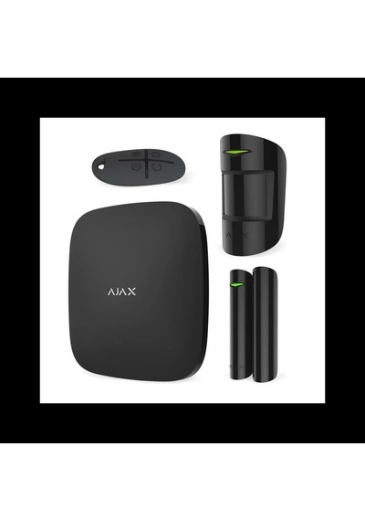 Ajax Starterkit, Kablosuz, Alarm Kiti, Siyah