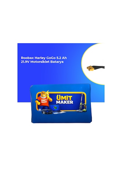 Roobax Harley Gogo 5.2 Ah 21.9v Motorsiklet Batarya