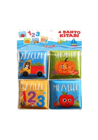 4 Lü Set Banyo Kitabı