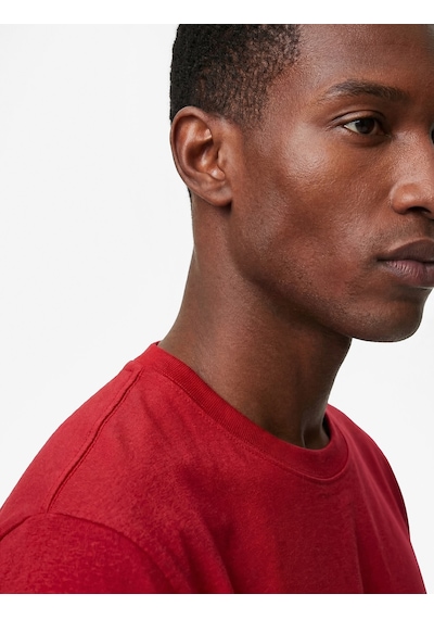 Koton Regular Fit Kısa Kollu Bisiklet Yaka Pamuklu Basic Tişört Kırmızı 6sam10332mk