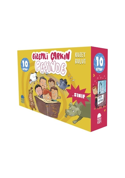 Gizemli Çarkın Peşinde 3. Sınıf Seti - (10 Kitap)