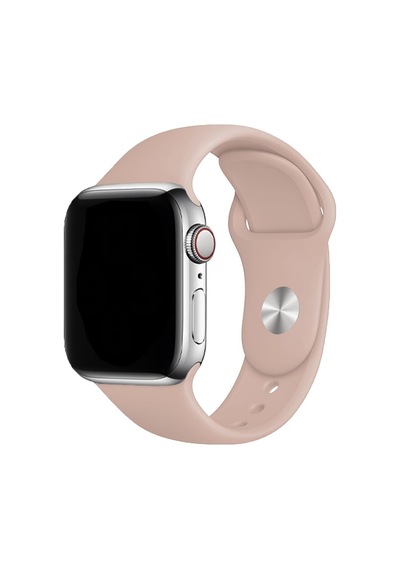 E2m Classıc Apple Uyumlu  Watch Sılıkon Kordon 42-44-45-49mm Pudra