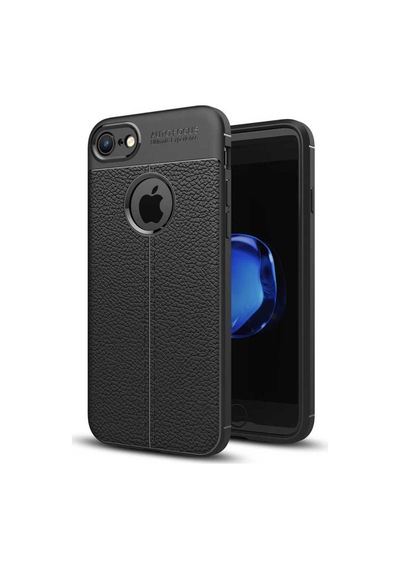 Apple Uyumlu iPhone 6 Plus Kılıf Zore Niss Silikon Kapak Siyah