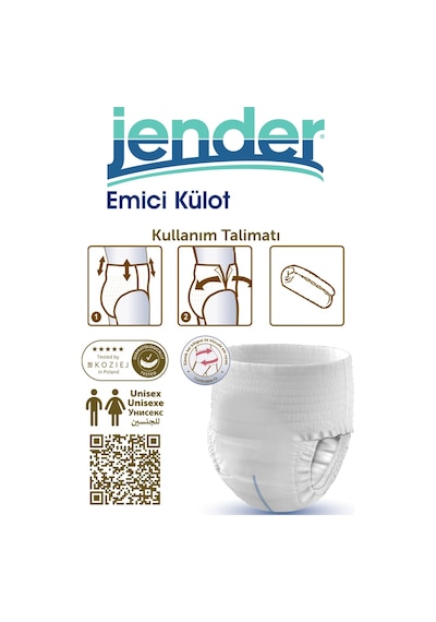 Jender Emici Külot Hasta Bezi M 30'Lu