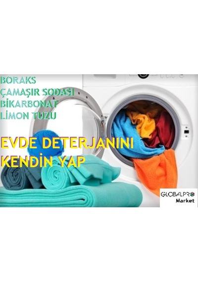 Boraks 2 Kg Borax Evde Doğal Deterjan Yapmak İçin