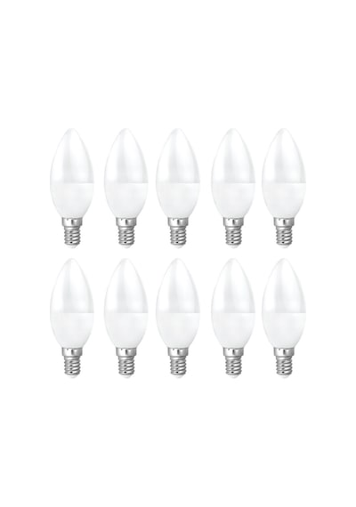 Noas 7w E14 Duy Led Mum Ampul Gün Işığı Renk 3200 Kelvin 630 Lümen 10 Adet