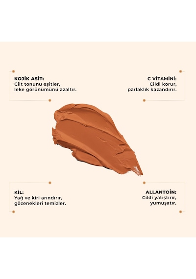 Dermokil Leke Karşıtı Kojik Asit Kil Maskesi 30 Ml