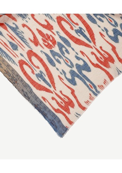 Yargıcı Geometrik Desenli Şal 26yksl1120x 320 Çok Renkli