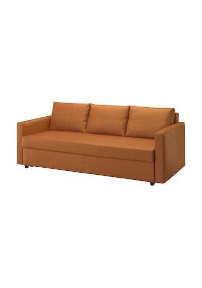 Ikea Kahverengi Modern Kanepe - 3'lü Yataklı Kanepe