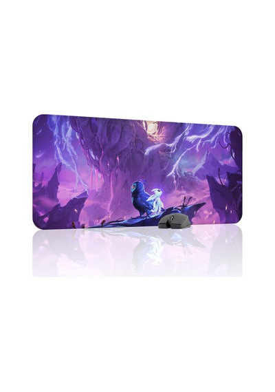Ori And The Will Of The Wisps Dikişli Kauçuk Oyuncu Mousepad V1 - 90x40 Xxl Gaming Mouse Pad