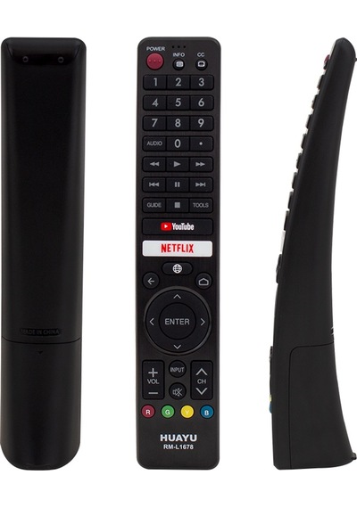 Huayu Rm-l1678 Sharp Netflix-youtube Tuşlu Lcd-led Tv Kumanda